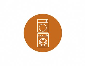 In-unit laundry in 45% of units